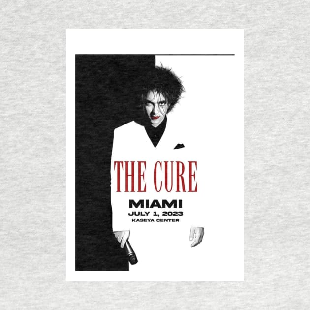 The Cure ROBERT SMITH LIMITED (WHITE) by MinistryofNoise